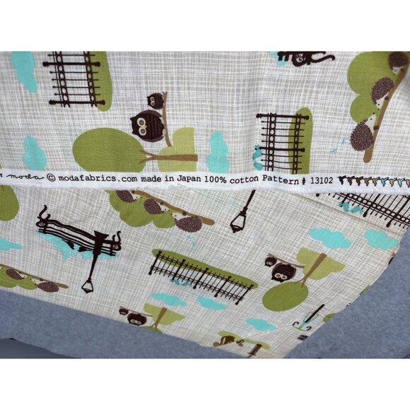Bluebird Park by Kate & Birdie Paper Co. Moda Fabrics Cotton Woodland Pattern 1/ - Picture 5 of 7